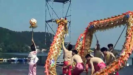 Bulgaristan'da Ejderha Teknesi Festivali düzenlendi
