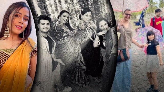 Gum Hai Kisi Ke Pyar Mein's Aria Sakaria, Vihan V Verma और Sneha Bhawsar Set को याद कर हुए Emotional