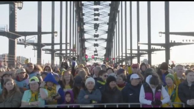 La festa a Sydney a un mese dalla coppa del mondo femminile di calcio