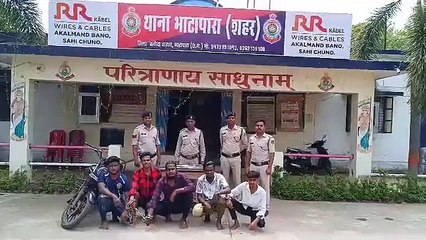 लाठी, डण्डा, लोहे की रॉड, चाकू से प्राणघातक हमला, छह आरोपी गिरफ्तार