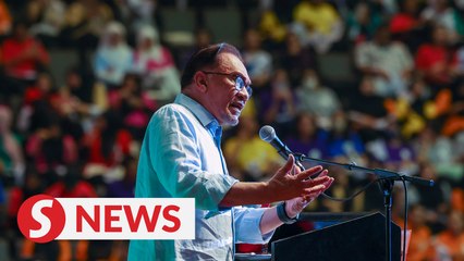 Télécharger la video: State polls: Make the right choice, Anwar advises youths