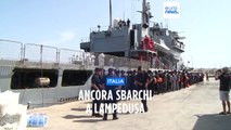 Migranti, ancora sbarchi a Lampedusa. Ora il mare mosso frena le traversate