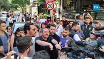 Polis ablukasına alınanan Candan Yıldız ile İstanbul İl Emniyet Müdür Yardımcısı Hanifi Zengin arasında tartışma yaşandı