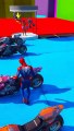 Batman Crash Test Сhallenge with Friend Superheroes and Different Cars GTAV #reels #shorts #gaming #gtav #suntv #hulk #batman #superheroes