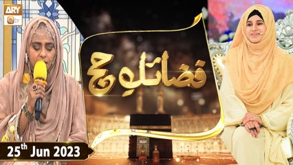 Fazail e Hajj - 25th June 2023 - Hajj 2023 - ARY Qtv