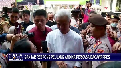 Respons Peluang Andika Perkasa Jadi Bakal Cawapres, Ganjar: Sampaikan Aja