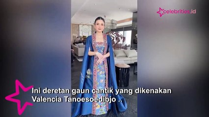 Deretan Gaun Cantik Valencia Tanoesoedibjo di Momen Resepsi, Ada Nuansa Cheongsam