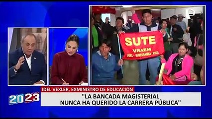 Idel Vexler sobre nombramiento automático para docentes: "Es una medida populista"