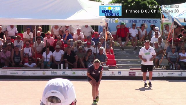 Finale double féminin France B vs Chiroubles - Sport-Boules Lyonnaise à Satolas-et-Bonce - Trophée Émile Terrier 2023 (2)