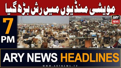 ARY News Headlines 7 PM 25th June |   