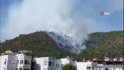 Marmaris'teki orman yangınında bulunan cesedin kimliği belli oldu