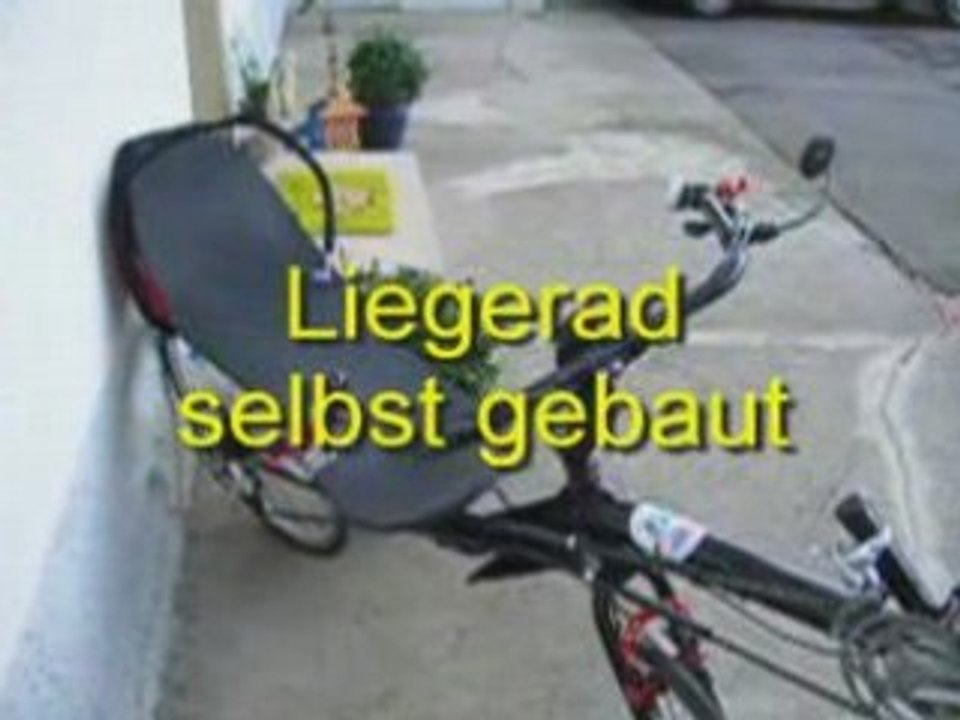 My first homemade Recumbent