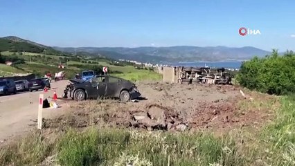 Tokat'ta Kamyon ile Otomobil Çarpıştı: Ölü ve Yaralılar Var