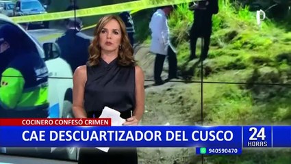 Cusco: detienen a asesino confeso de crimen contra adolescente de 17 años