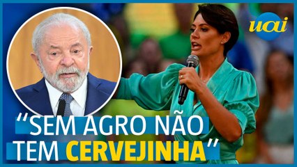 Michelle alfineta Lula em discurso de defesa do agro