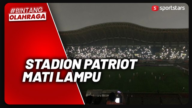 Duh! Lampu Stadion Mati Saat Persija Jakarta vs Ratchaburi FC, Begini Suasananya