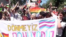 İstanbul'da LGBTİ  Onur Yürüyüşü'ne Polis Engeli