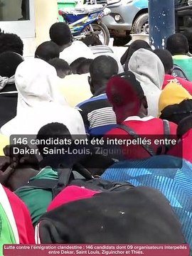 Émigration clandestine : 146 candidats et 9 passeurs interpellés