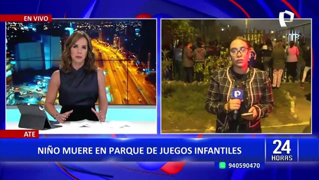 Ate: niño de 10 años muere en parque de juegos infantiles