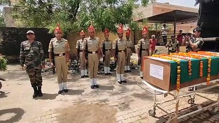 watch video : भारत-पाक सीमा पर BSF के हेड कांस्टेबल की मौत