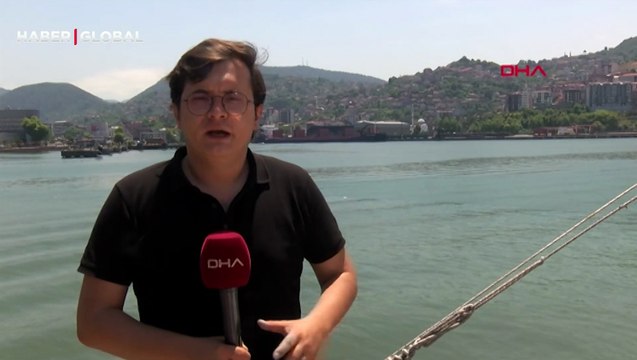 Zonguldak'ta mayın ihbarının yapıldığı gemide bir cisme rastlanmadı