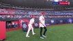Ashes rivals Anderson and Lyon throw first pitch at MLB London Series
