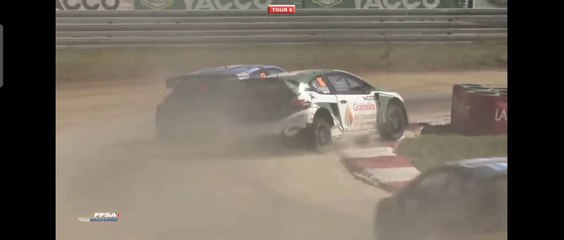 Rallycross France 2023 Châteauroux Supercars Final Jeanney Great Win Battle