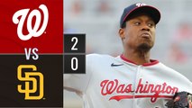 Resumen Nacionales de Washington vs Padres de San Diego | MLB 24-06-2023