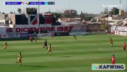 Gol Almirón (Dep. Maipú 1 - 0 Mitre SDE)