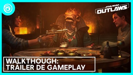 Скачать видео: Star Wars Outlaws  - Gameplay del ubisoft Forward 2023