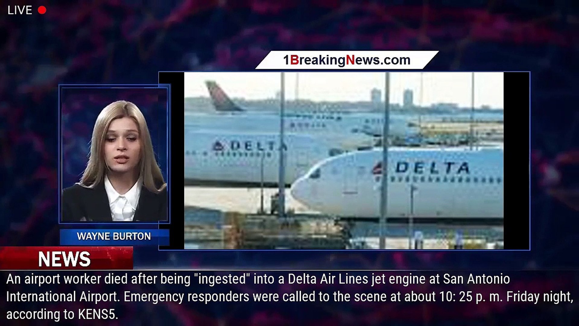 Texas airline worker killed after being sucked into Delta Air