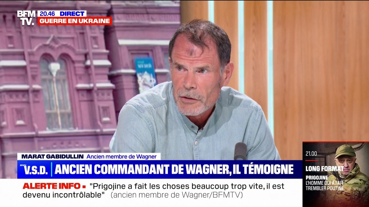Rébellion de Wagner en Russie: "Il n'y a pas eu de résistance à Rostov-sur-le-Don", affirme Marat Gabidullin, ancien membre de la milice