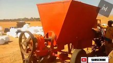 Making baler and Harvesting Sorghum in South Africa