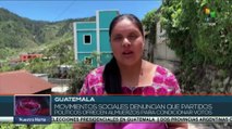 Guatemala: Movimientos sociales denuncian irregularidades para condicionar el voto