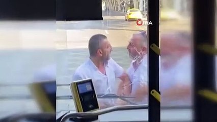 İETT Şoförü Başka Şoföre Balta ile Saldırdı