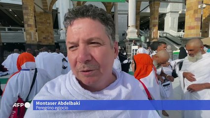 Millones de fieles inician el Hach en la Meca bajo el calor de Arabia Saudita