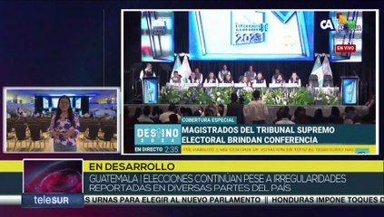 En Guatemala prosigue la jornada electoral pese a las irregularidades denunciadas