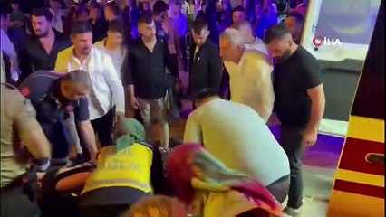 Yolun karşısına geçmek isteyen yayaya minibüs çarptı
