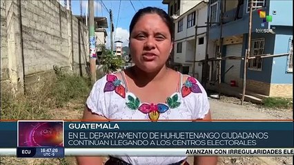 Guatemala: Ciudadanos de Huhuetenango ejercen su derecho al voto con  normalidad