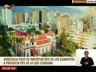 Venezuela importaba el 80% de los alimentos y ahora los produce en más del 93%