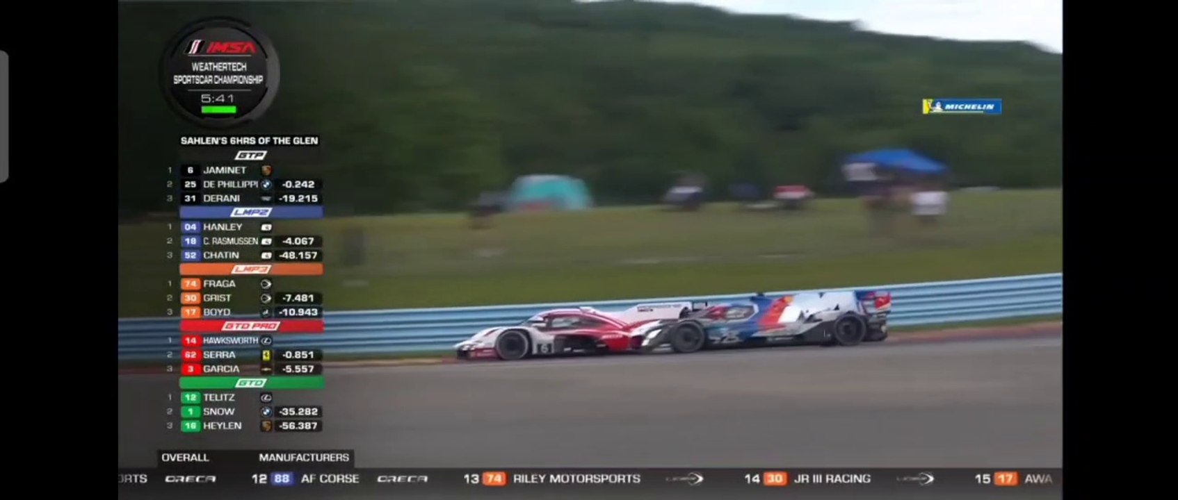 IMSA 2023 6H Watkins Glen Race GTD Pro and GTP Epic Battles For Leads