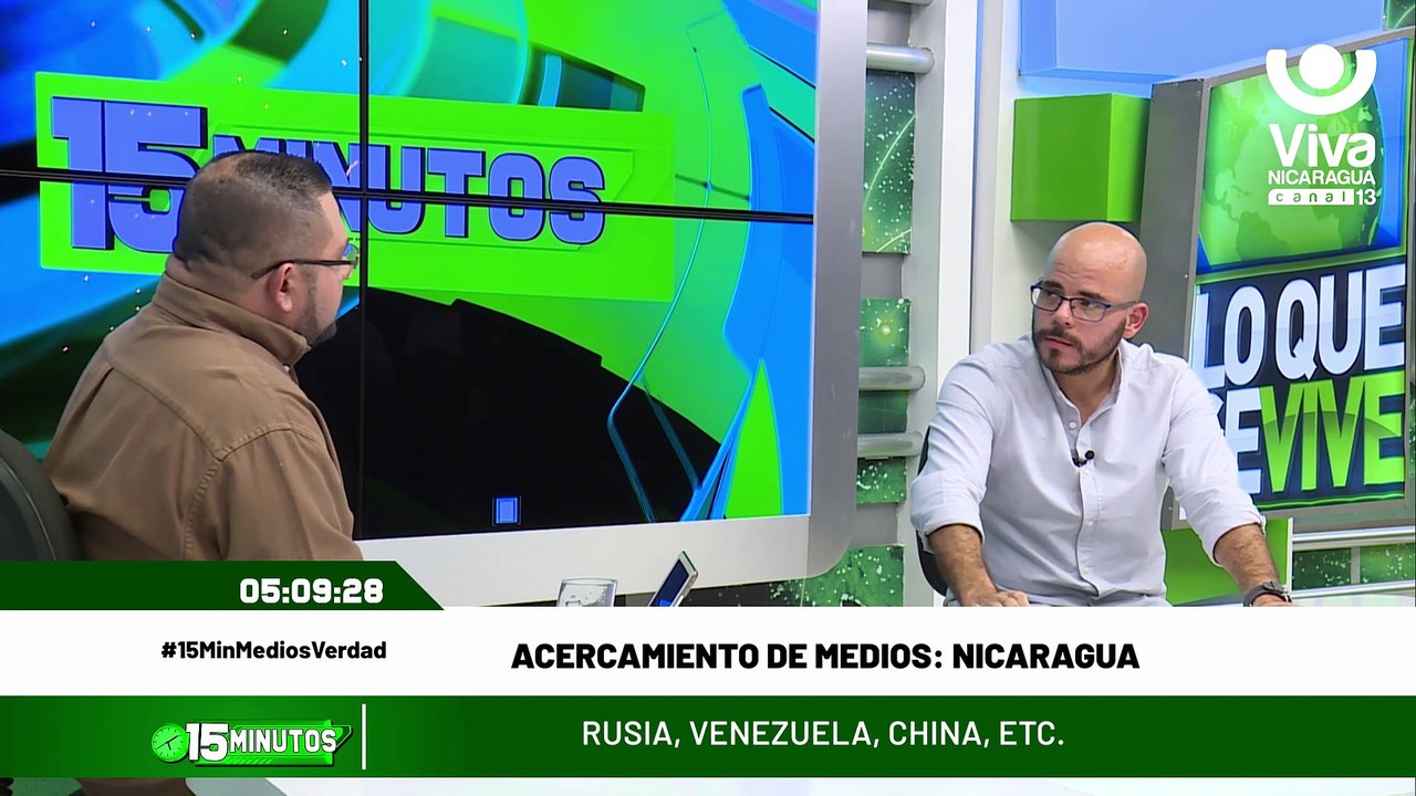 15 Minutos: Entrevista con Daniel Edmundo Ortega, coordinador de Medios de Comunicación