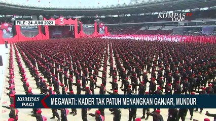 Megawati: Kader Tak Patuh Menangkan Ganjar Pranowo, Mundur Saja Secara Sukarela!