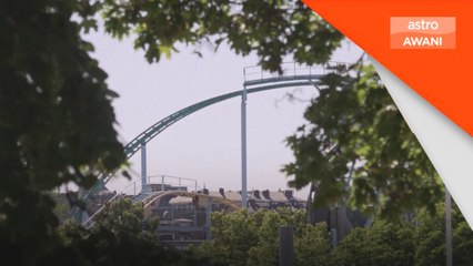 Seorang maut, sembilan cedera roller coaster terhempas