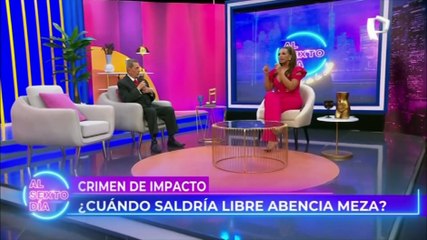 Abencia Meza: ¿Cuándo saldría libre la autora del crimen de Alicia Delgado?