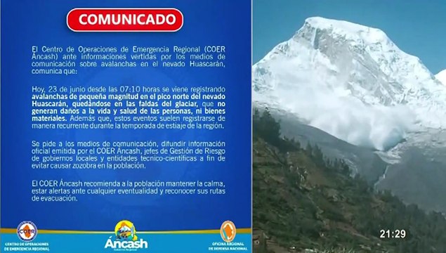 Moquegua: volcán Ubinas sigue en proceso eruptivo