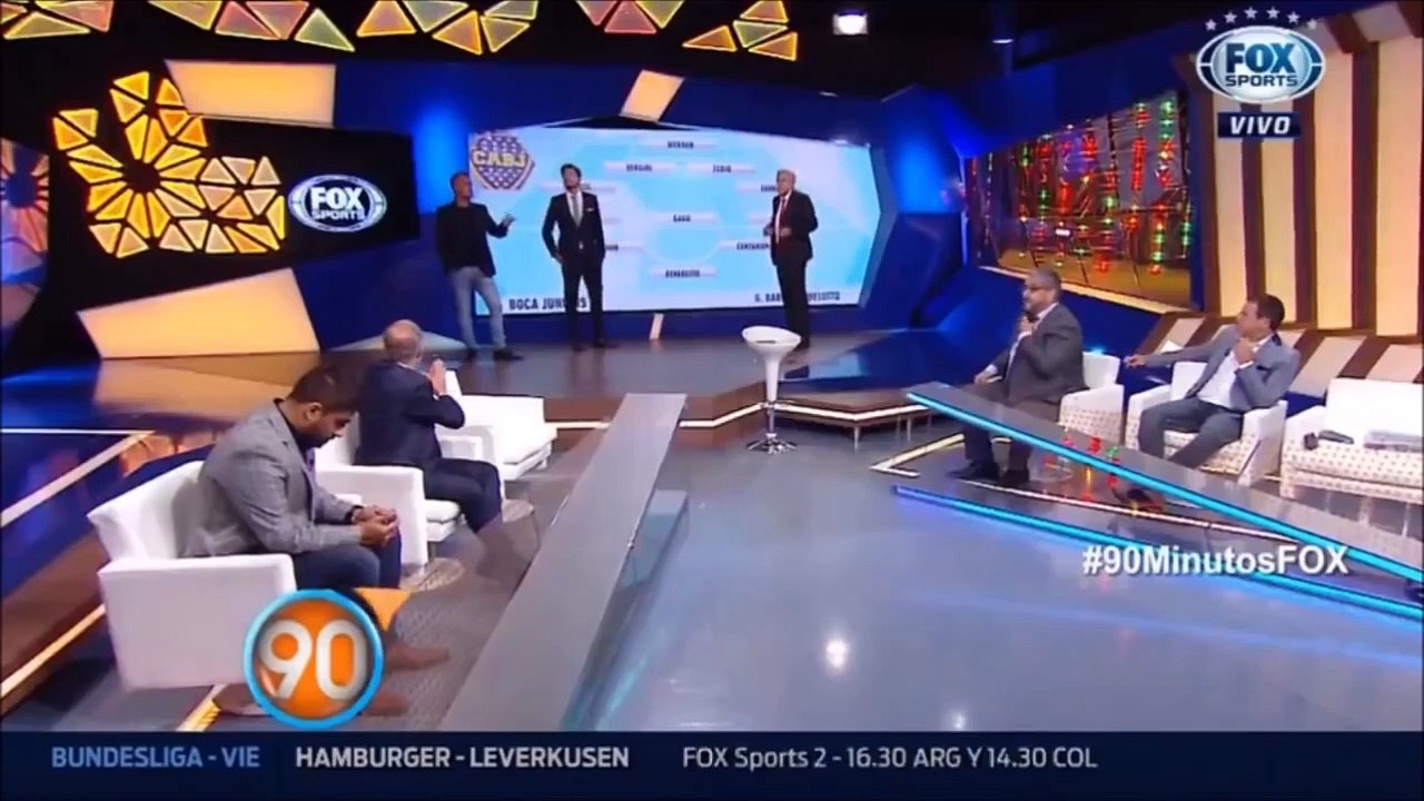 90 minutos de fútbol - Cai Aimar le dice boludo al Chavo Fucks
