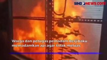 Ada Ledakan! 3 Rumah di Permukiman Padat Tamansari Jakarta Barat Terbakar