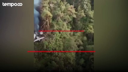Proses Evakuasi Korban Pesawat SAM Air Masih Terkendala Tebing Curam