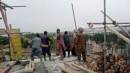 Casting Of RCC Column from 3 RD Floor to 4th Floor at My Construction Site